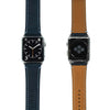 Buy personalized Aegean Blue Suede Leather Apple Watch Band - 42MM/44MM online-Kulör Cases