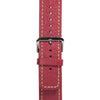 Buy personalized Raspberry Red Saffiano Leather Apple Watch Band - 42MM/44MM online-Kulör Cases