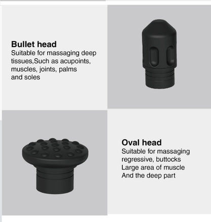 Silver Twinkle Massage Gun