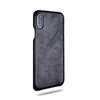 Buy personalized All Black iPhone Xs / iPhone X Leather Case online-Kulör Cases
