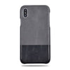 Buy personalized Fossil Gray & Crow Black iPhone Xs Max Leather Case online-Kulör Cases