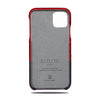 Crimson Red & Wine Purple iPhone 11 Pro Max Leather Case-iPhone 11 Pro Max Leather Snap-On Case-Personalized custom iPhone case-Kulör Cases
